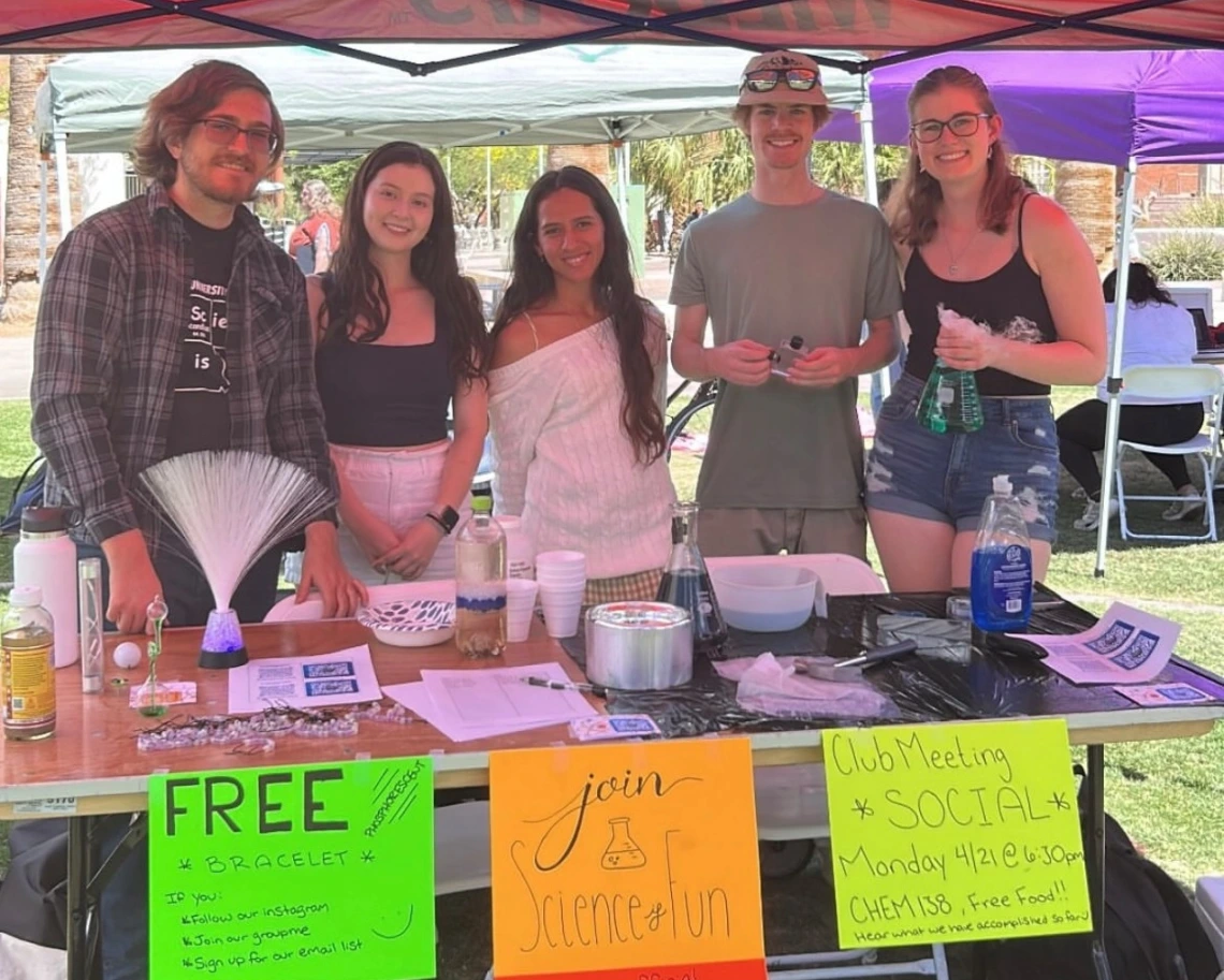 Science is Fun Club members