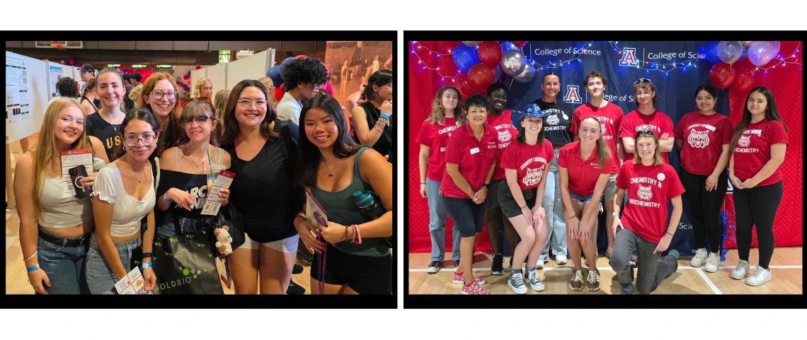 2025 COS New Student Welcome photo collage