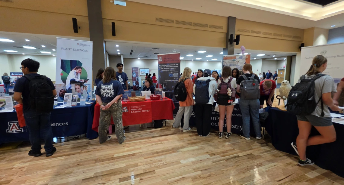 Photo of CBC at Meet Your Major Fair