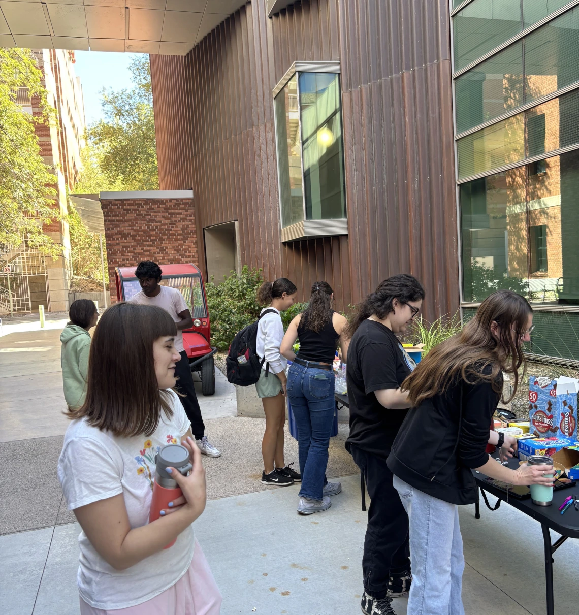 Photo from Grad Council Coffee Hour on October 6th
