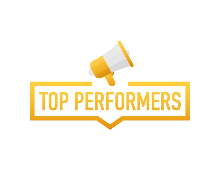 Top Performers graphic