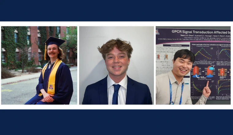 Jake Shaw, Jaden Todd-Nelson, and Sean Chen - 2025 Outstanding Thesis Awardees