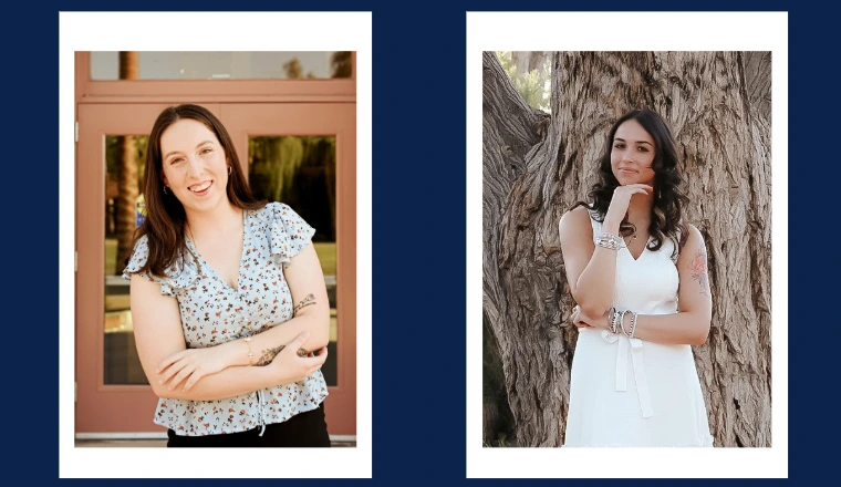 ACS Hach Scholars Aubrey Sommer & Alice Miranda