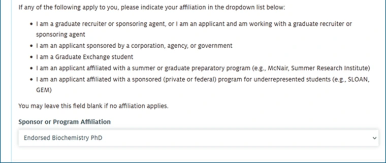 Graduate Application Fee Waiver Request Instructions