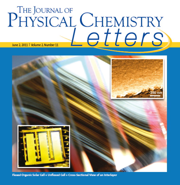 Photo from The Journal of Physical Chemstiry Letters, dated June 2, 2011/Volume 2, Number 11