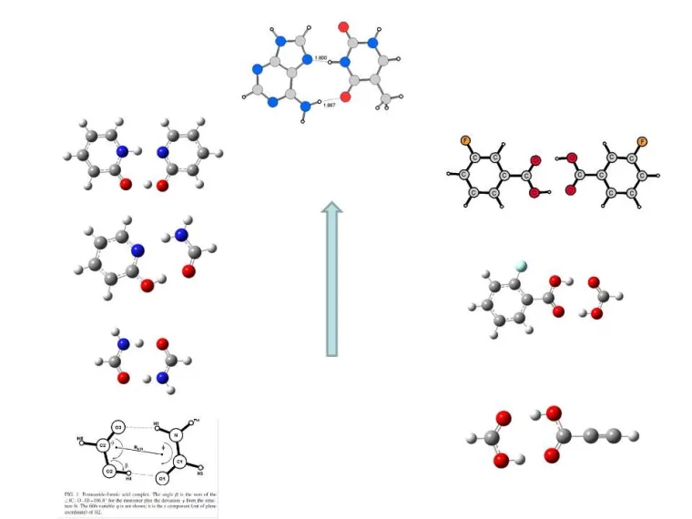 Illustration of molecules