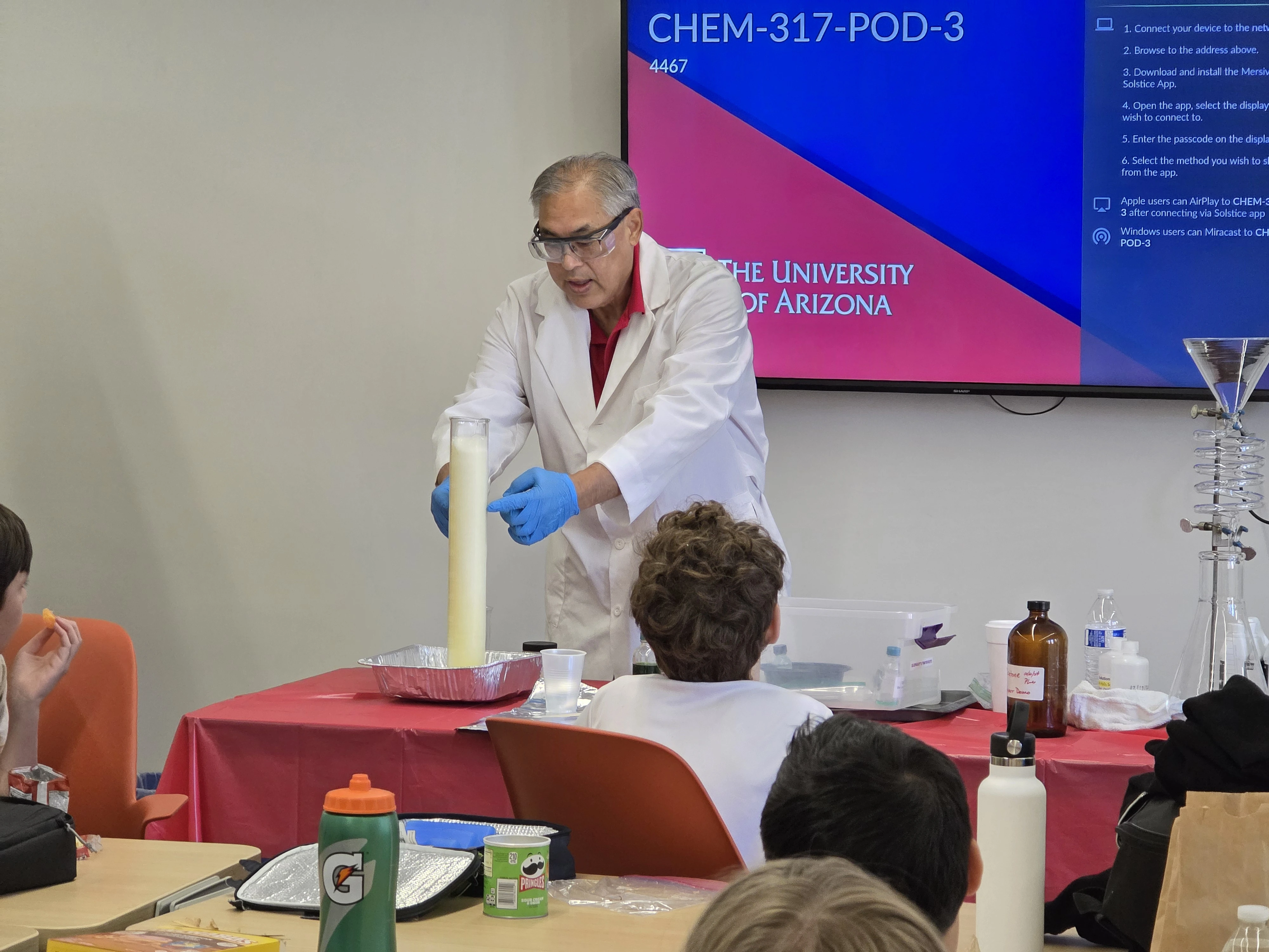 Cottonwood Elementary School 5th graders visit CBC