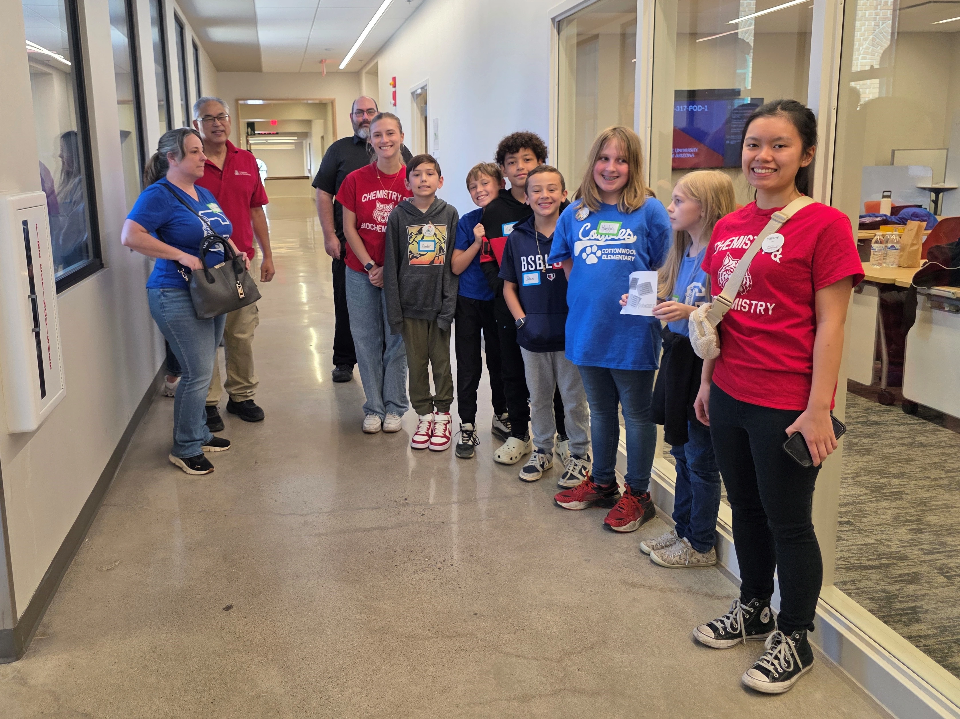 Cottonwood Elementary School 5th graders visit CBC