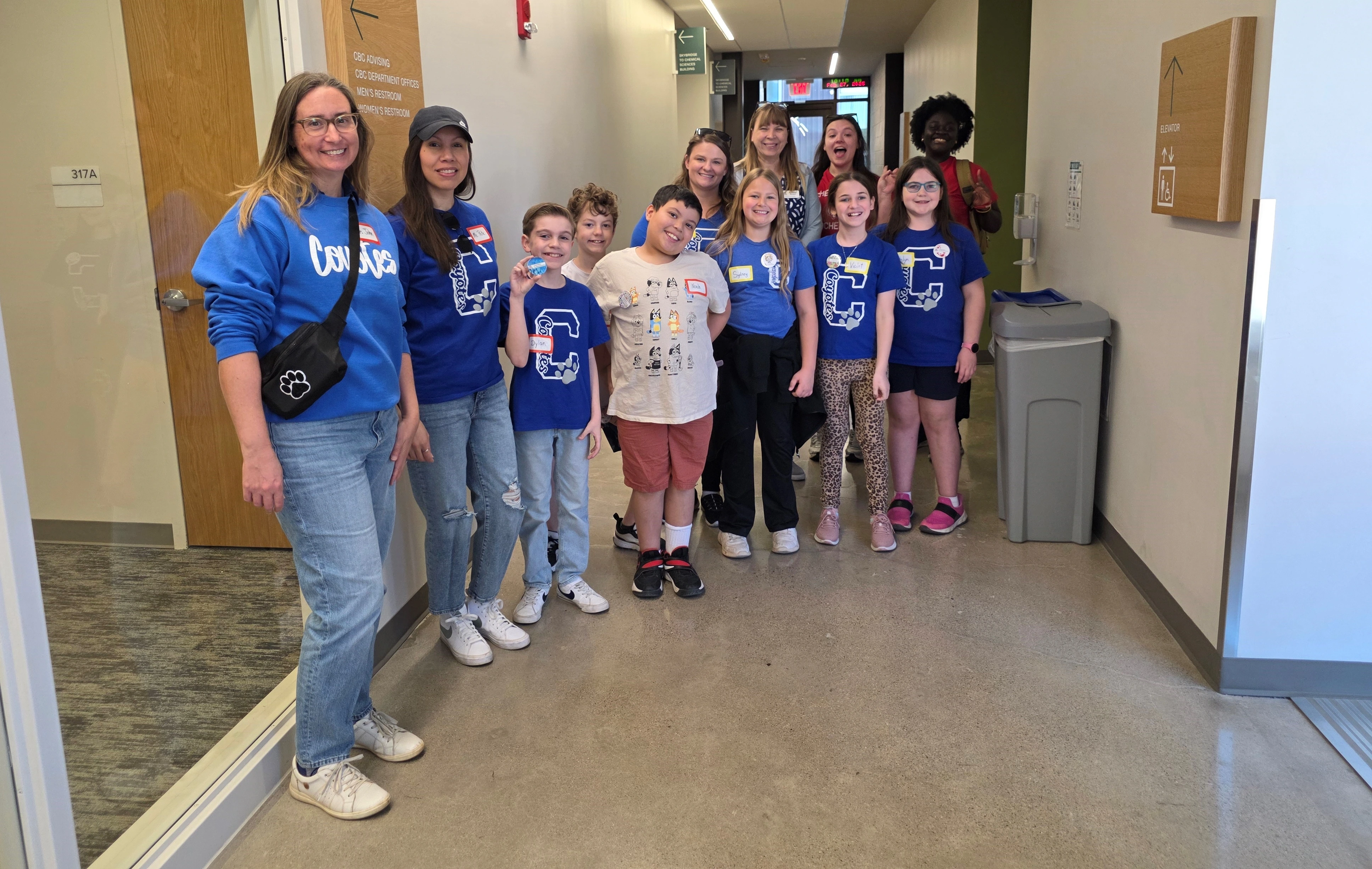 Cottonwood Elementary School 5th graders visit CBC