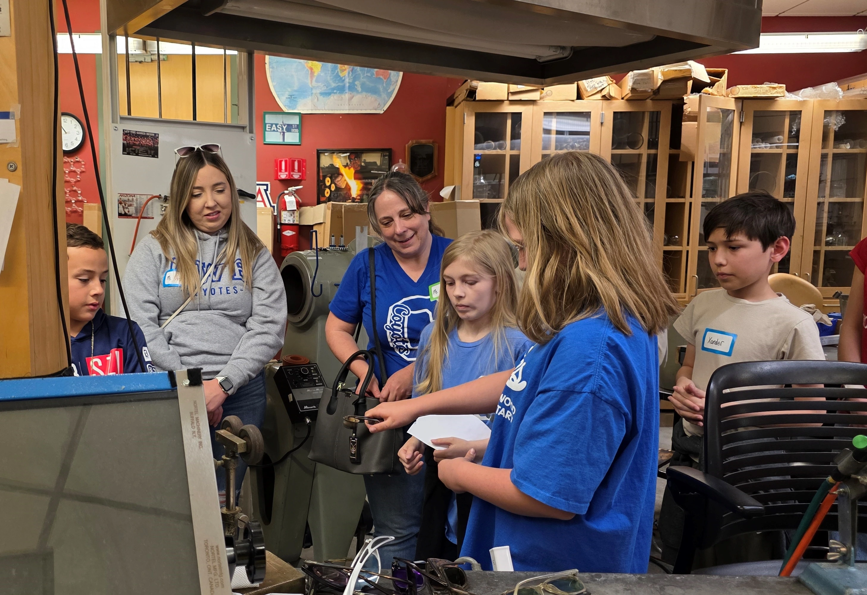 Cottonwood Elementary School 5th graders visit CBC