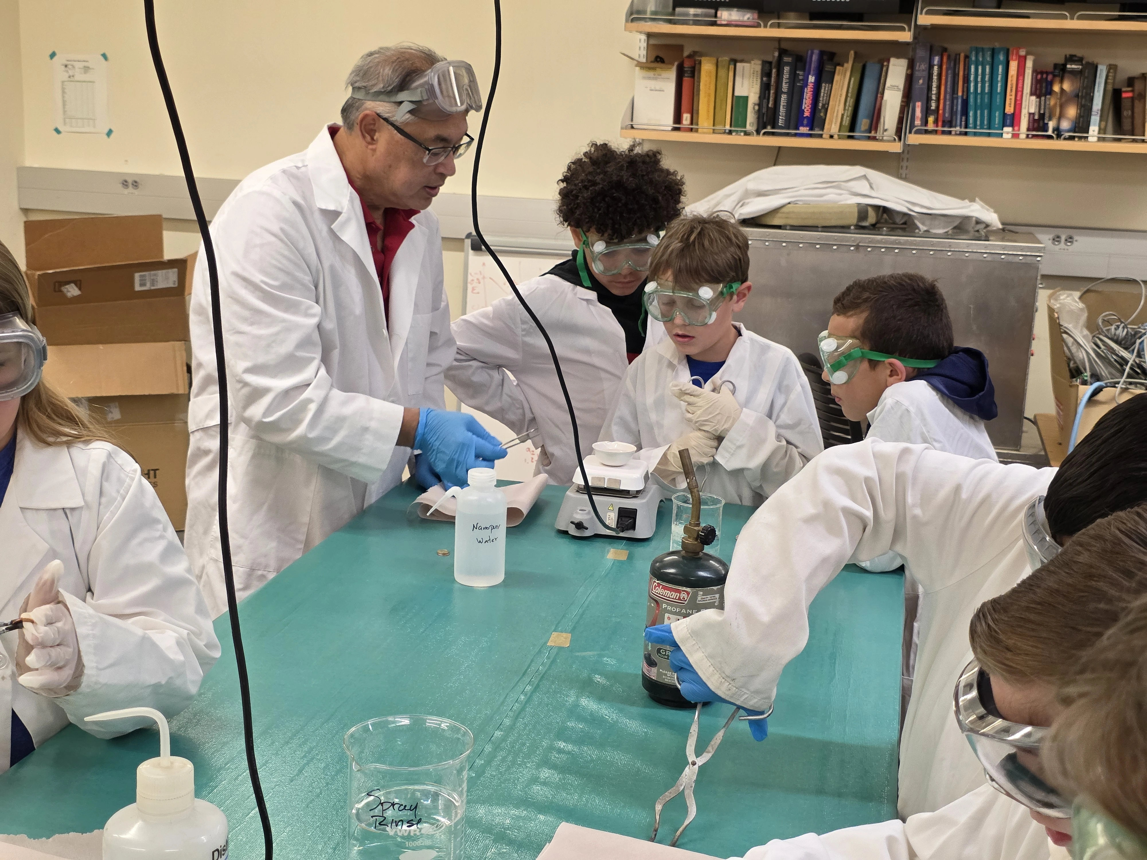 Cottonwood Elementary School 5th graders visit CBC