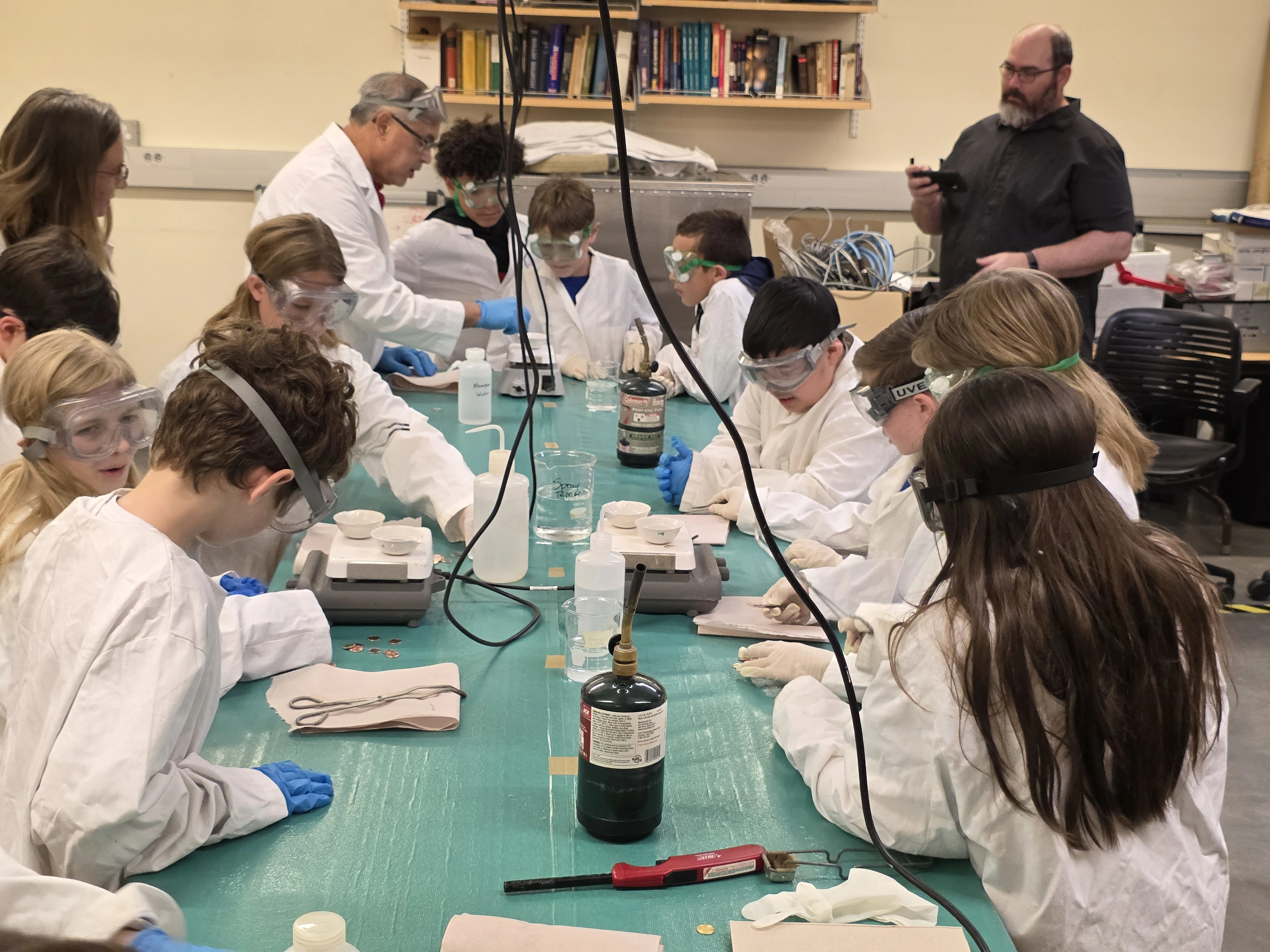 Cottonwood Elementary School 5th graders visit CBC