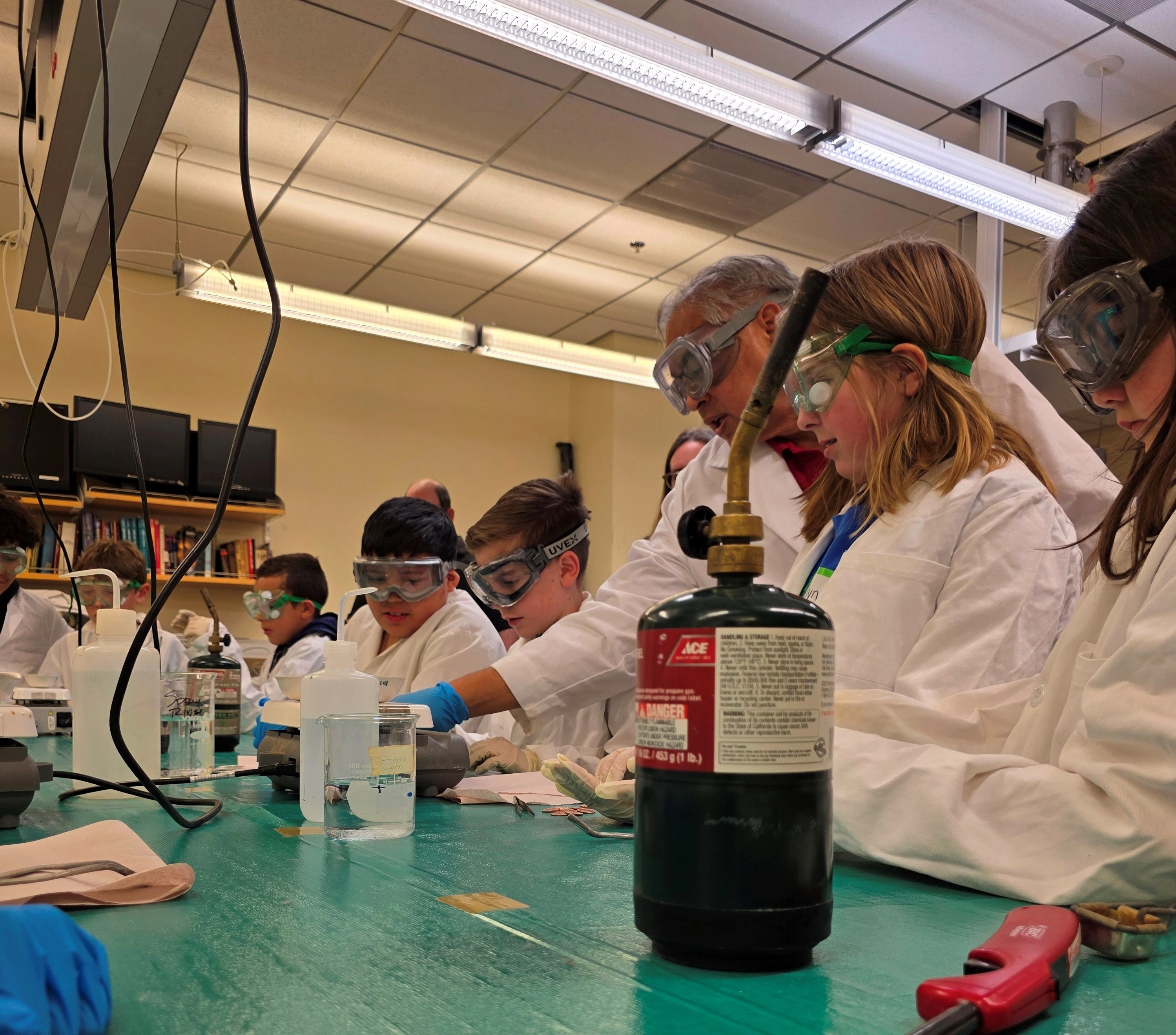 Cottonwood Elementary School 5th graders visit CBC