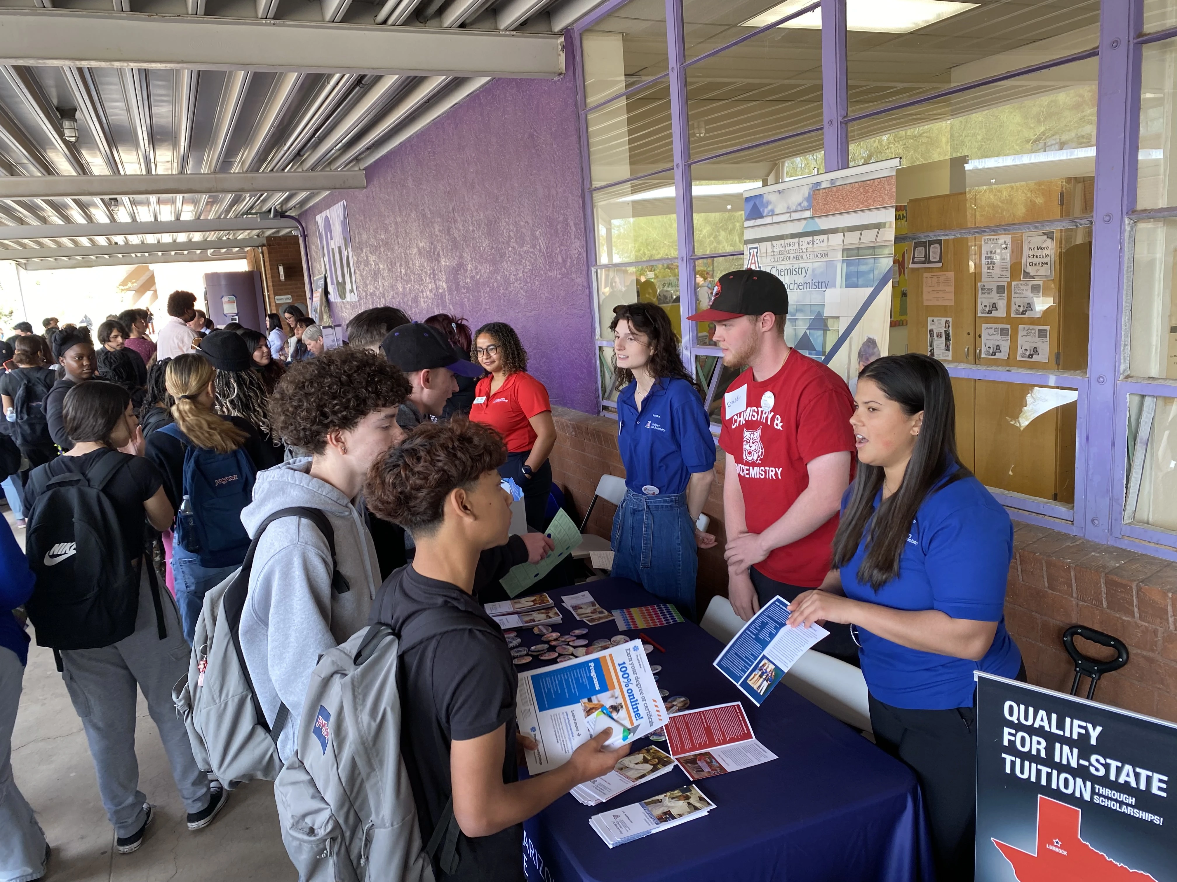 Photo of CBC at UHS Career Fair