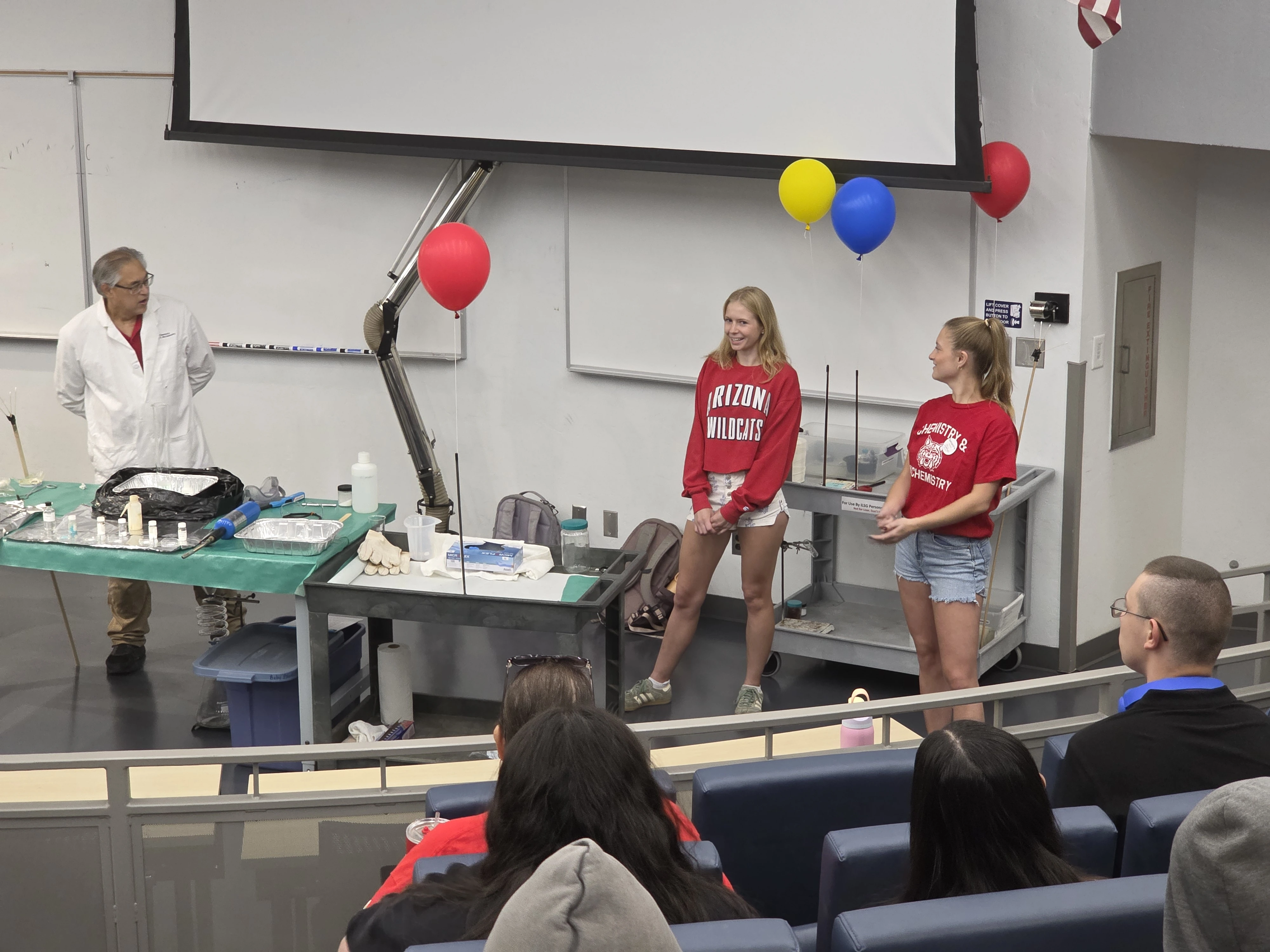 Challenger Middle School 8th Graders visit CBC