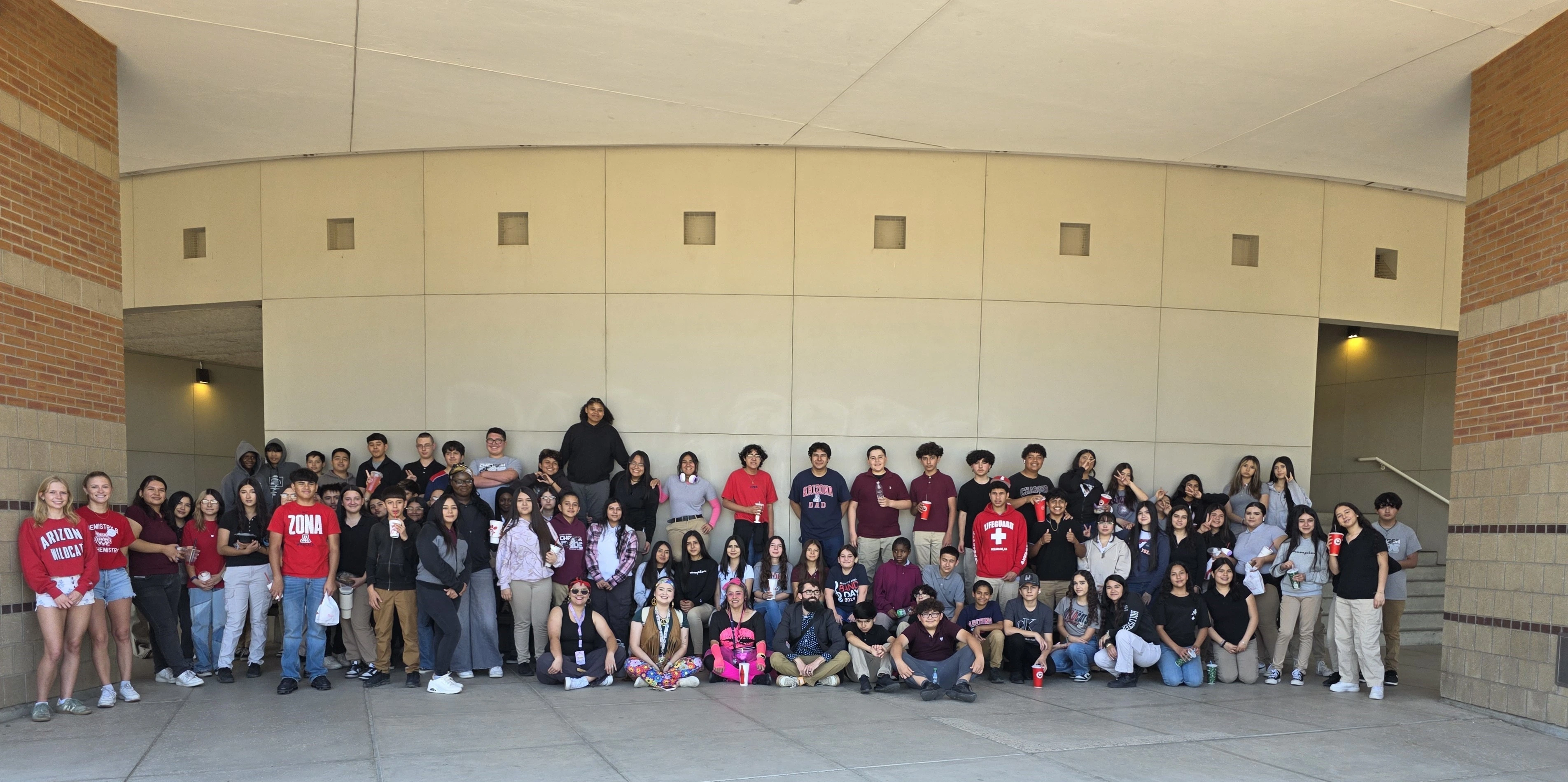 Challenger Middle School 8th Graders visit CBC