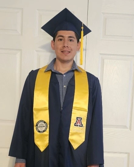 CBC Graduating student Christian Viramontes
