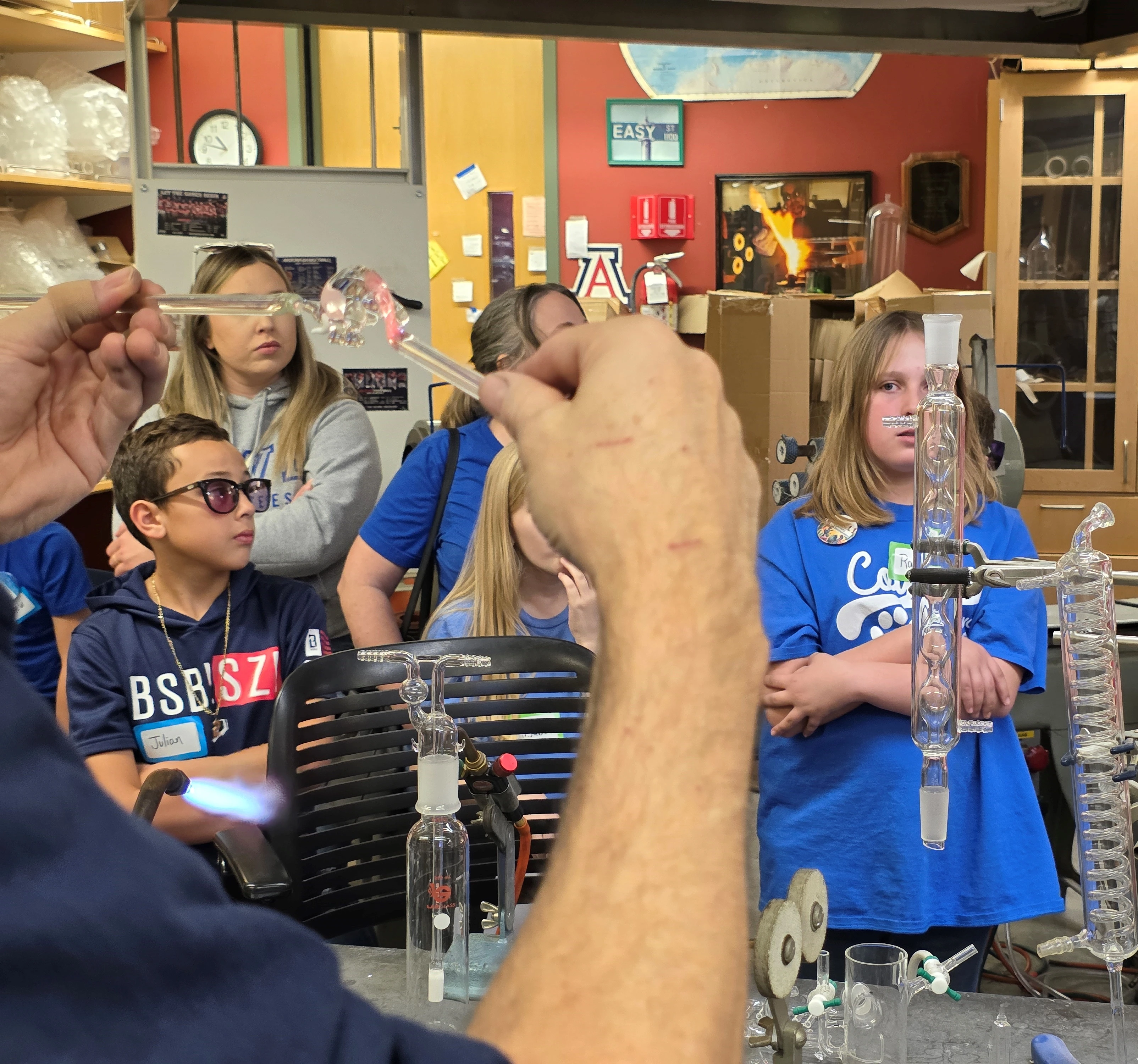 Cottonwood Elementary School 5th graders visit CBC