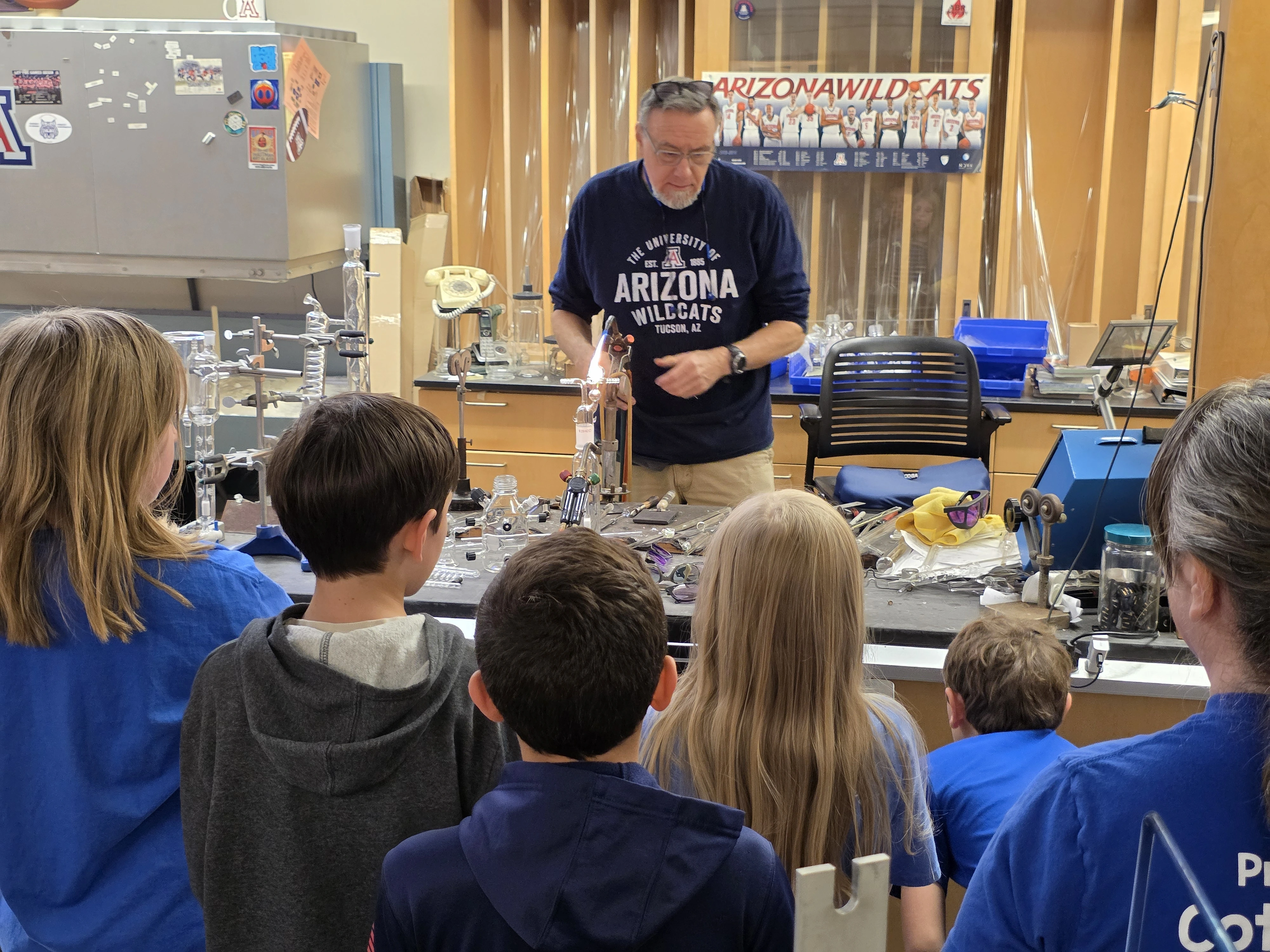 Cottonwood Elementary School 5th graders visit CBC