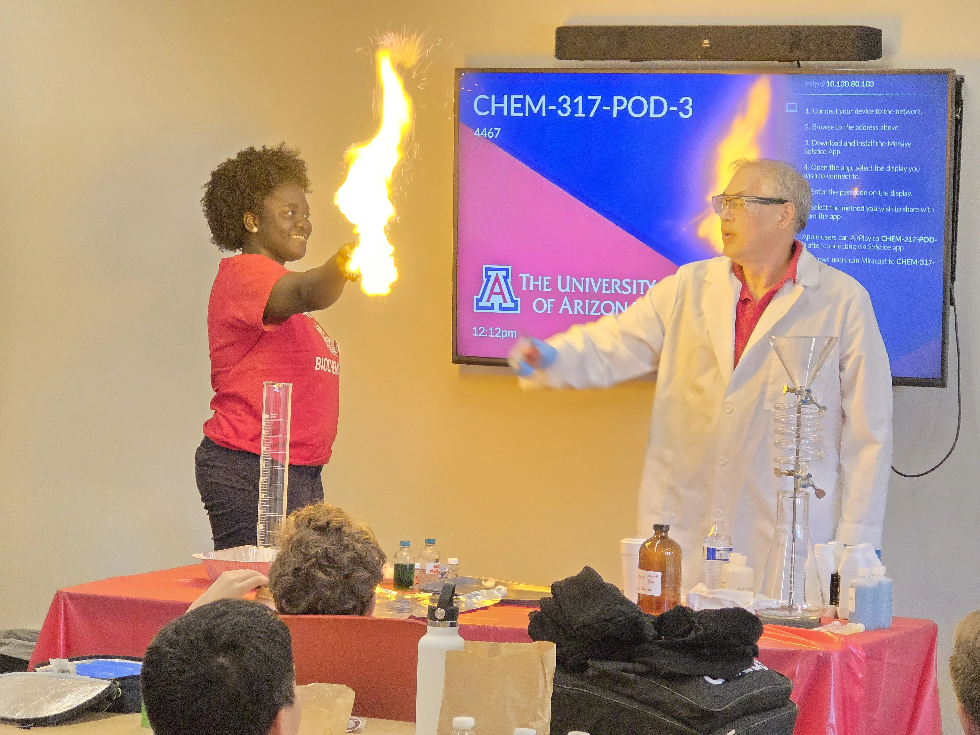 Cottonwood Elementary School 5th graders visit CBC