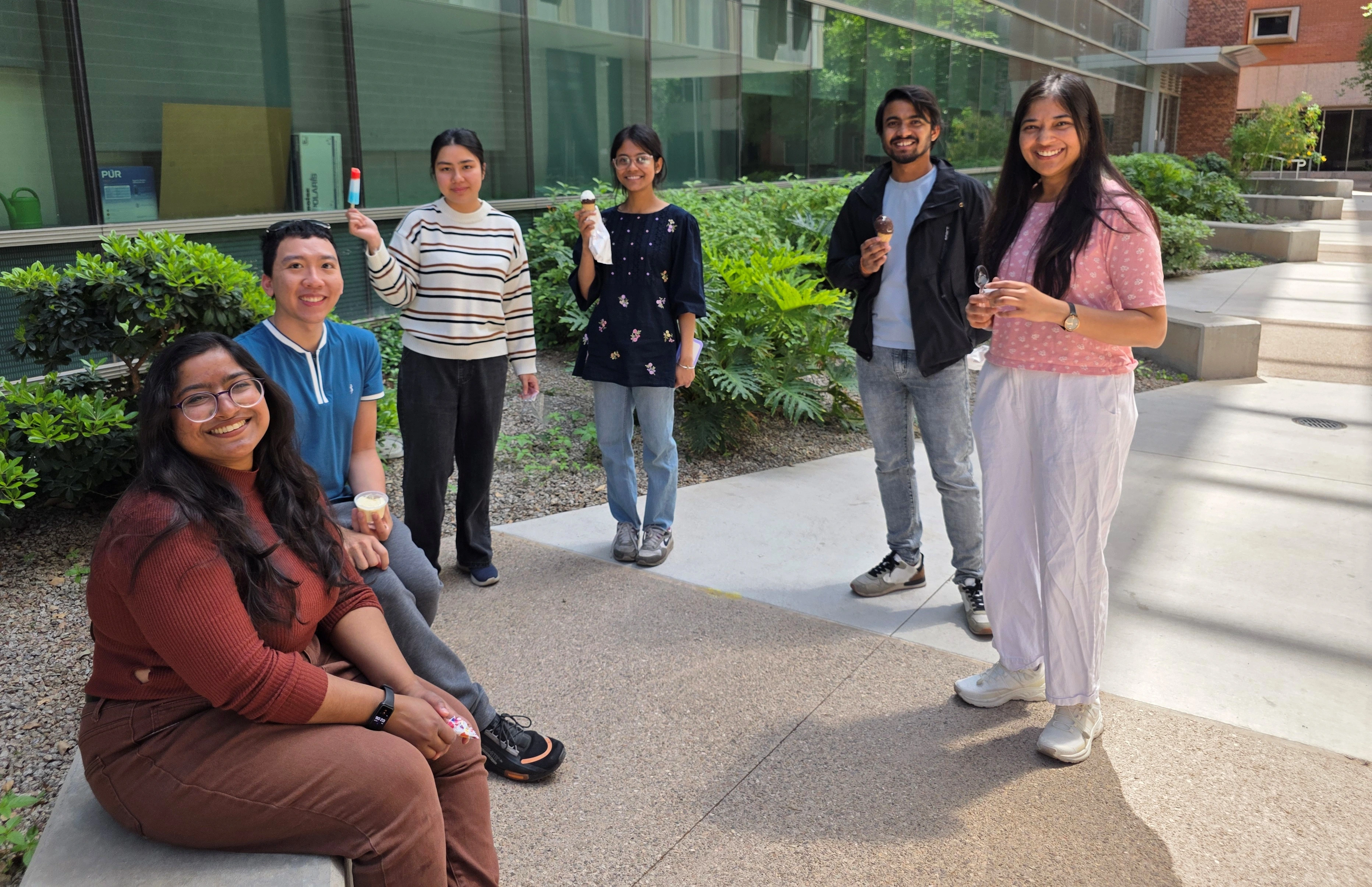 CBC Ice Cream Social between Chemistry & Commons and CSB 