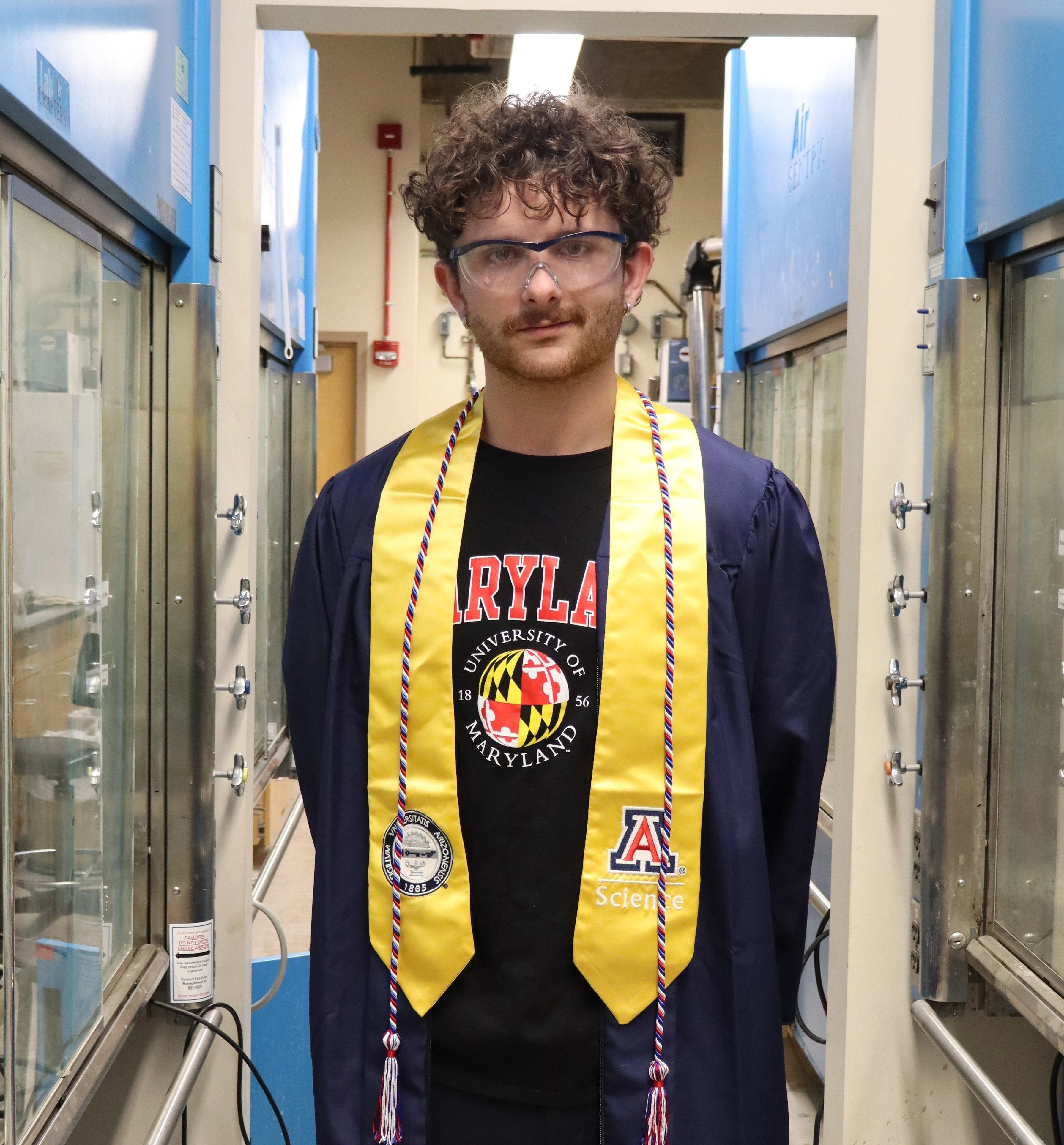 CBC Graduating student Kai Walsh