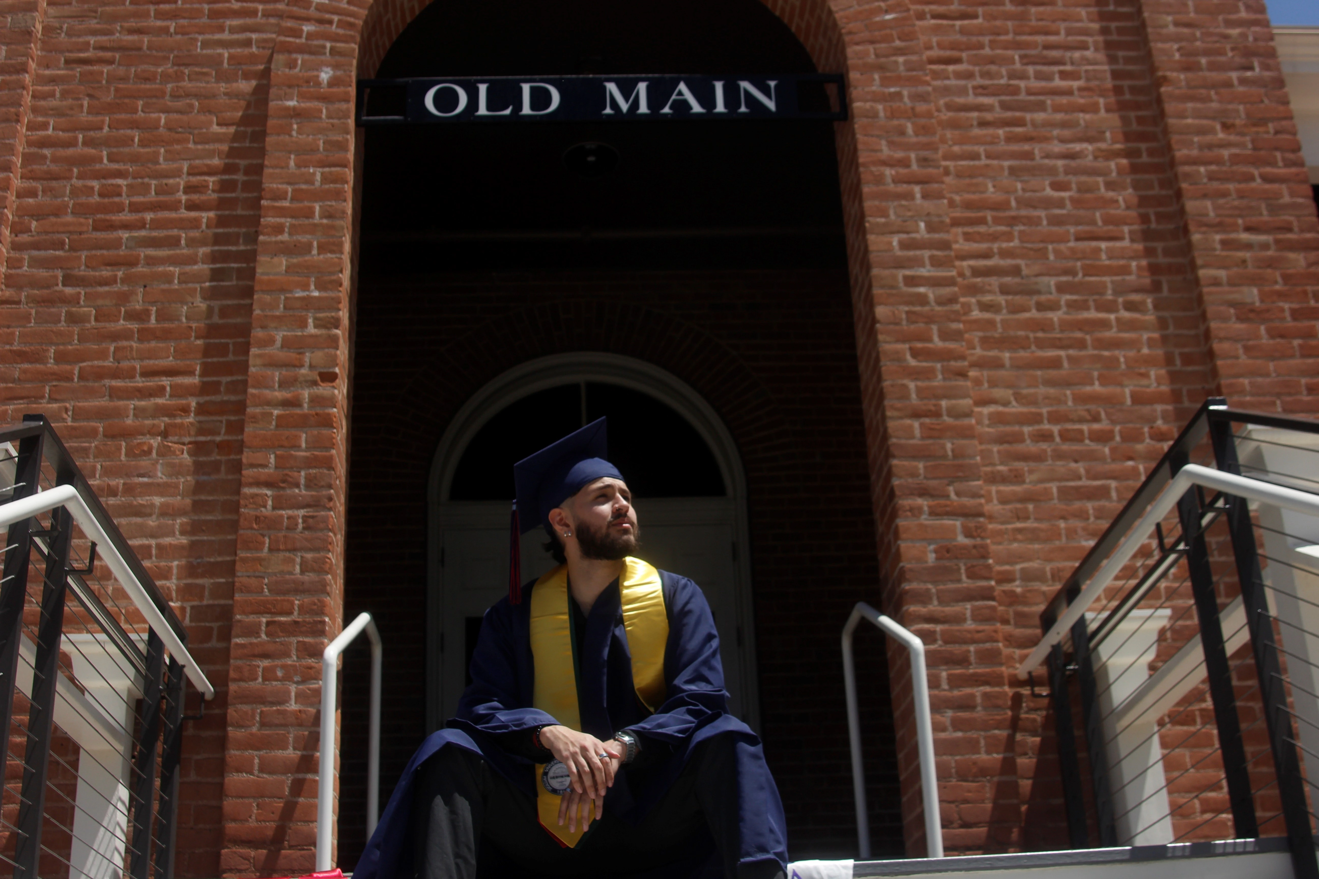 CBC Graduating student Sebastian Pimental