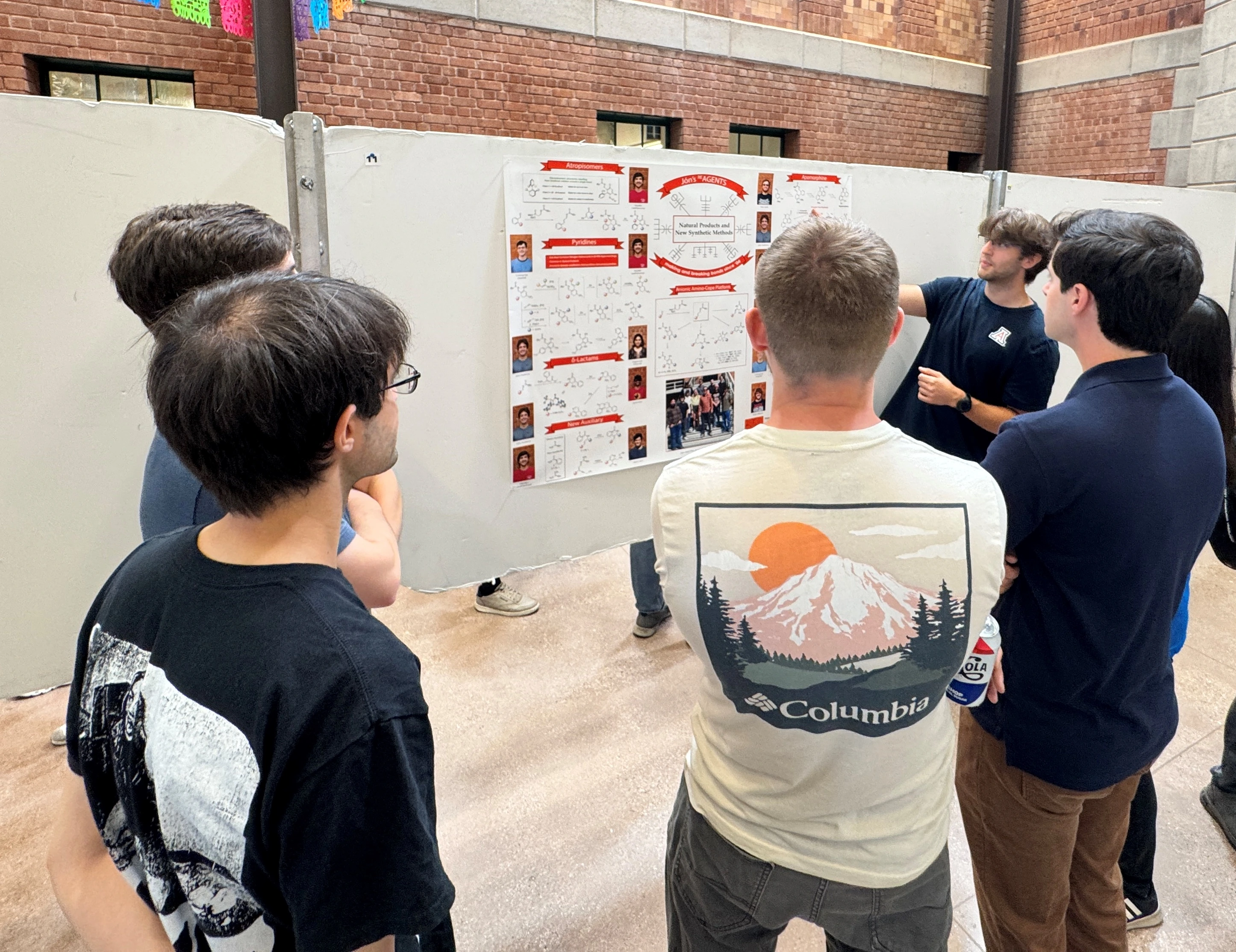 Photo of presenters from CBC Department Research Showcase