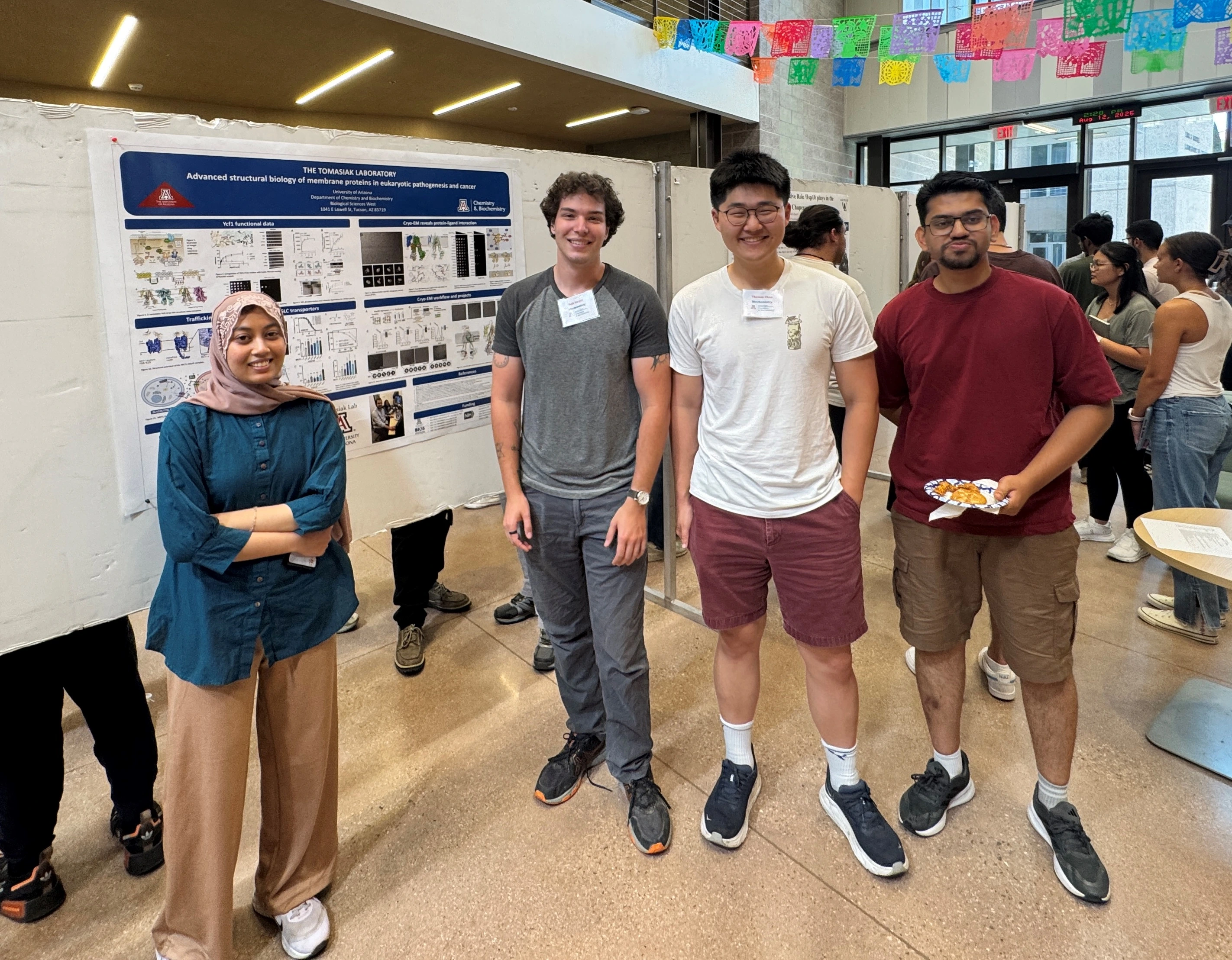 Photo of presenters from CBC Department Research Showcase