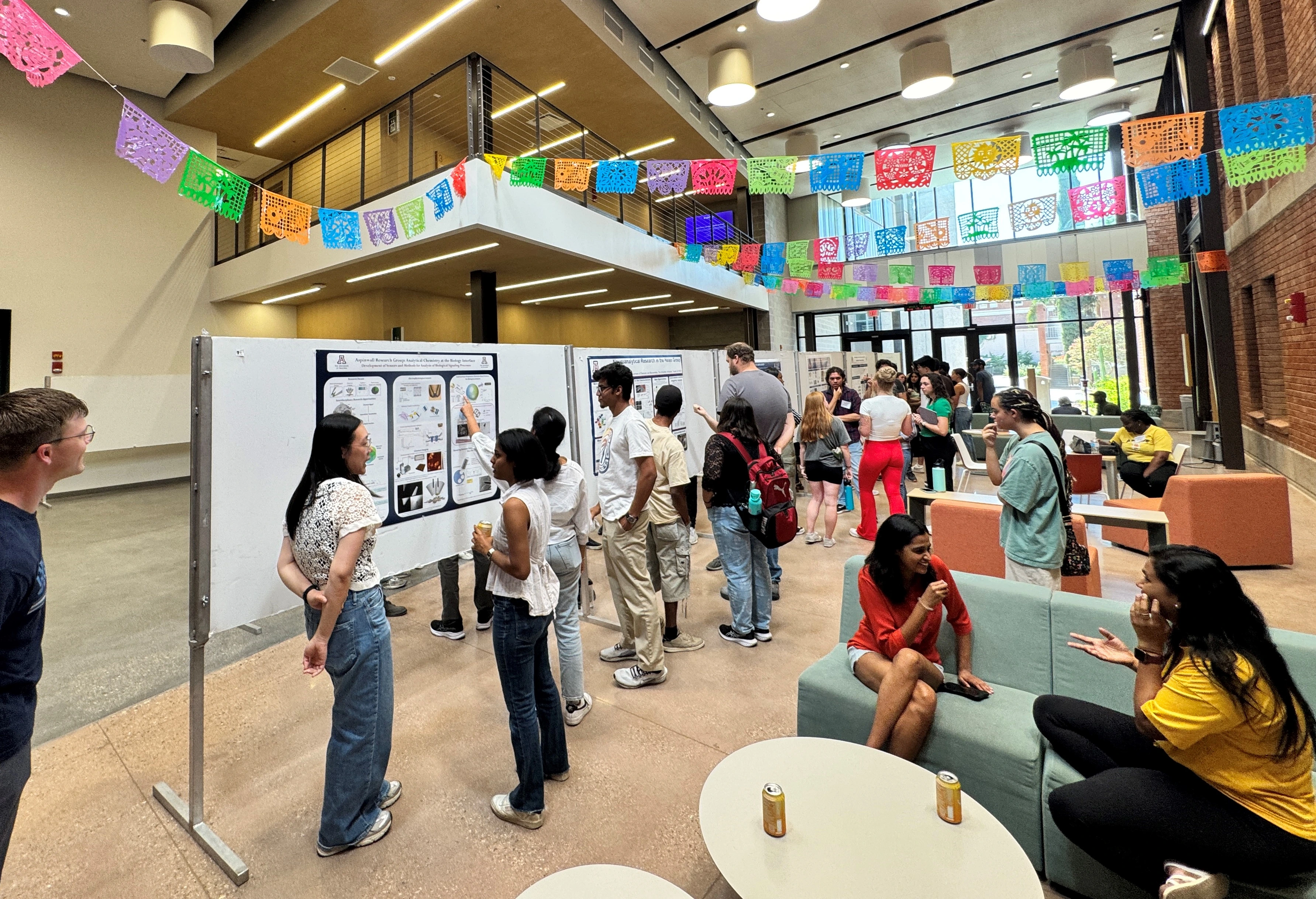Photo of presenters from CBC Department Research Showcase