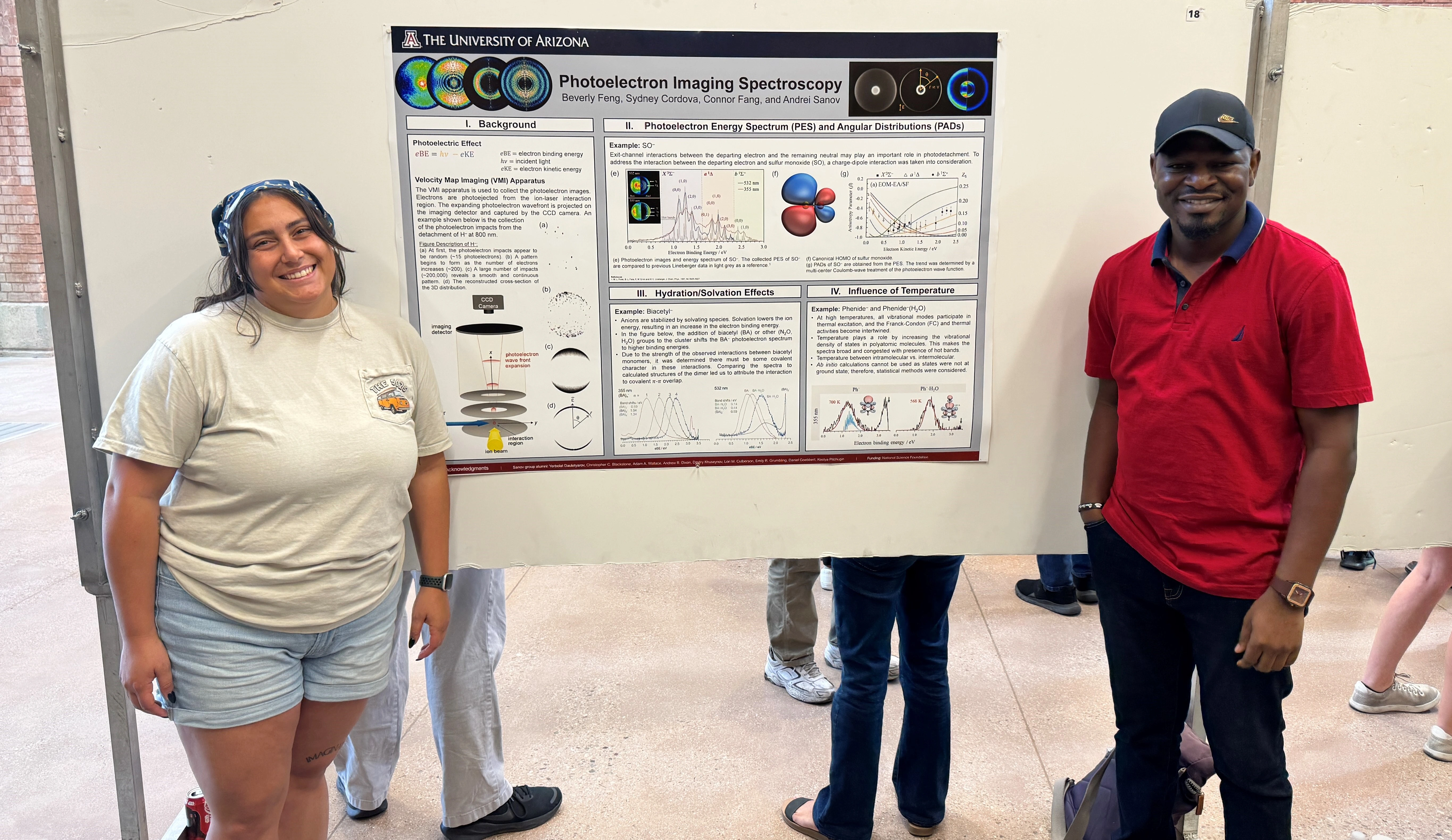 Photo of presenters from CBC Department Research Showcase