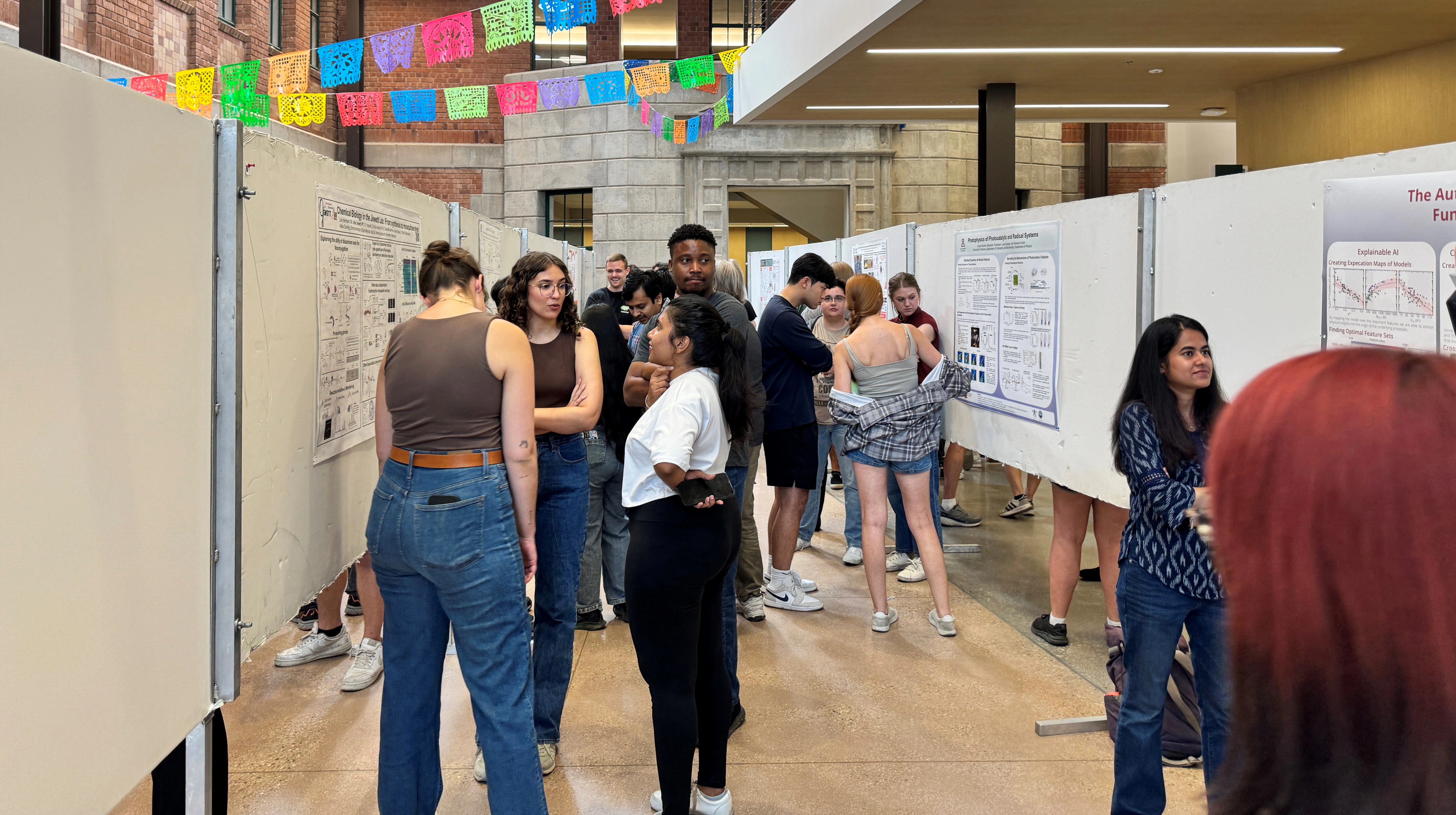 Photo of presenters from CBC Department Research Showcase