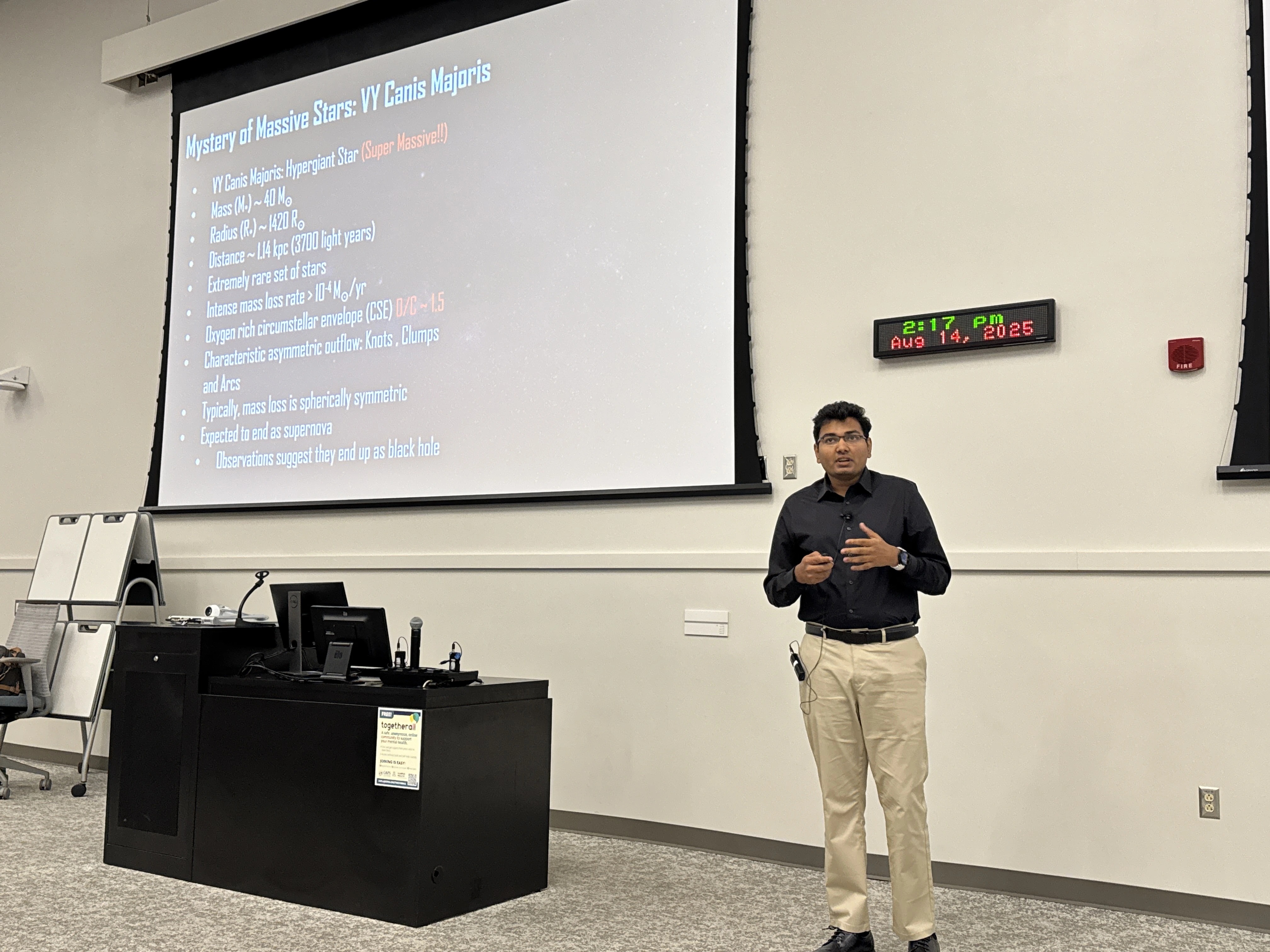 Presenter Rajat Ravi