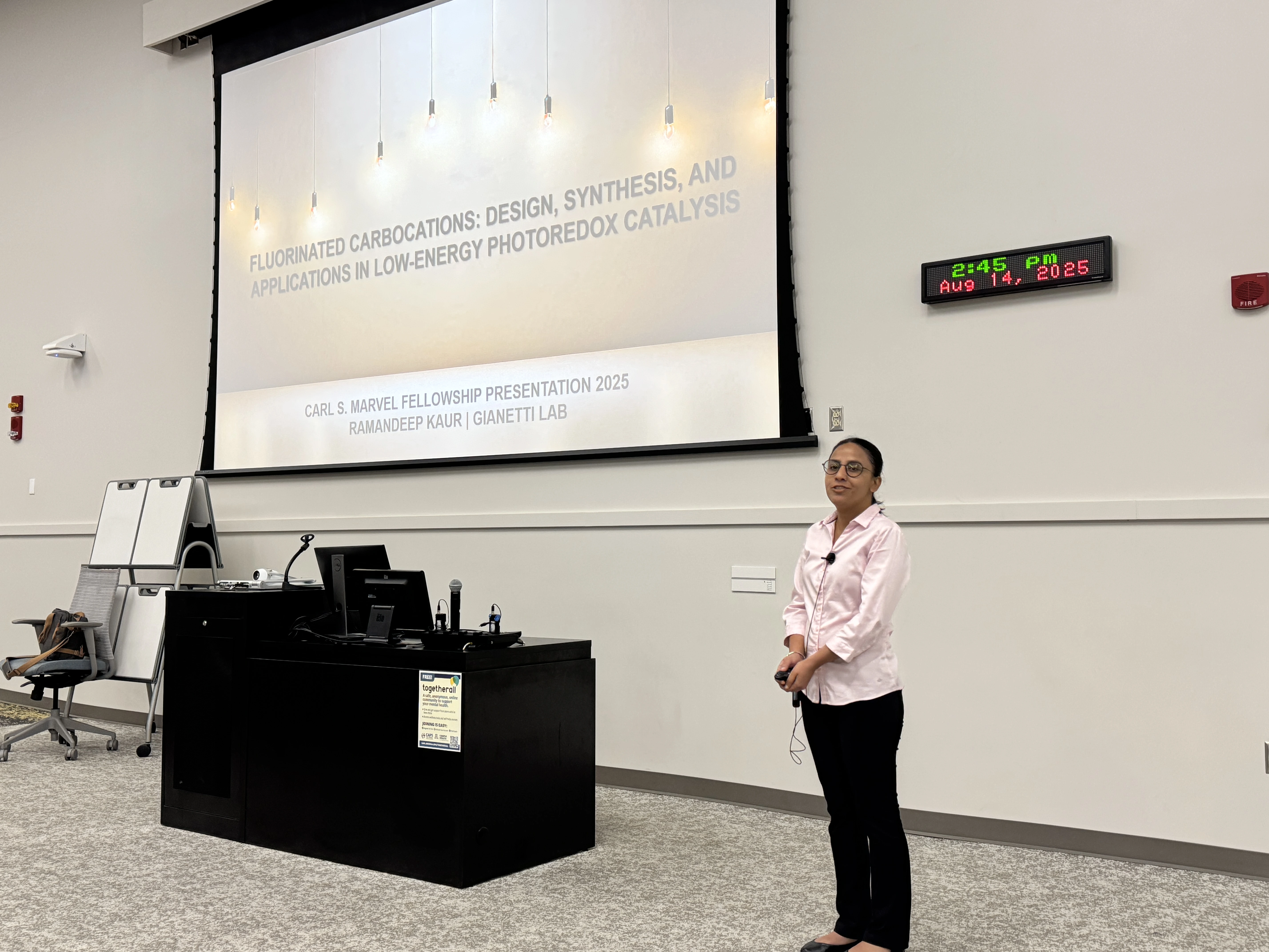 Presenter Ramandeep Kaur