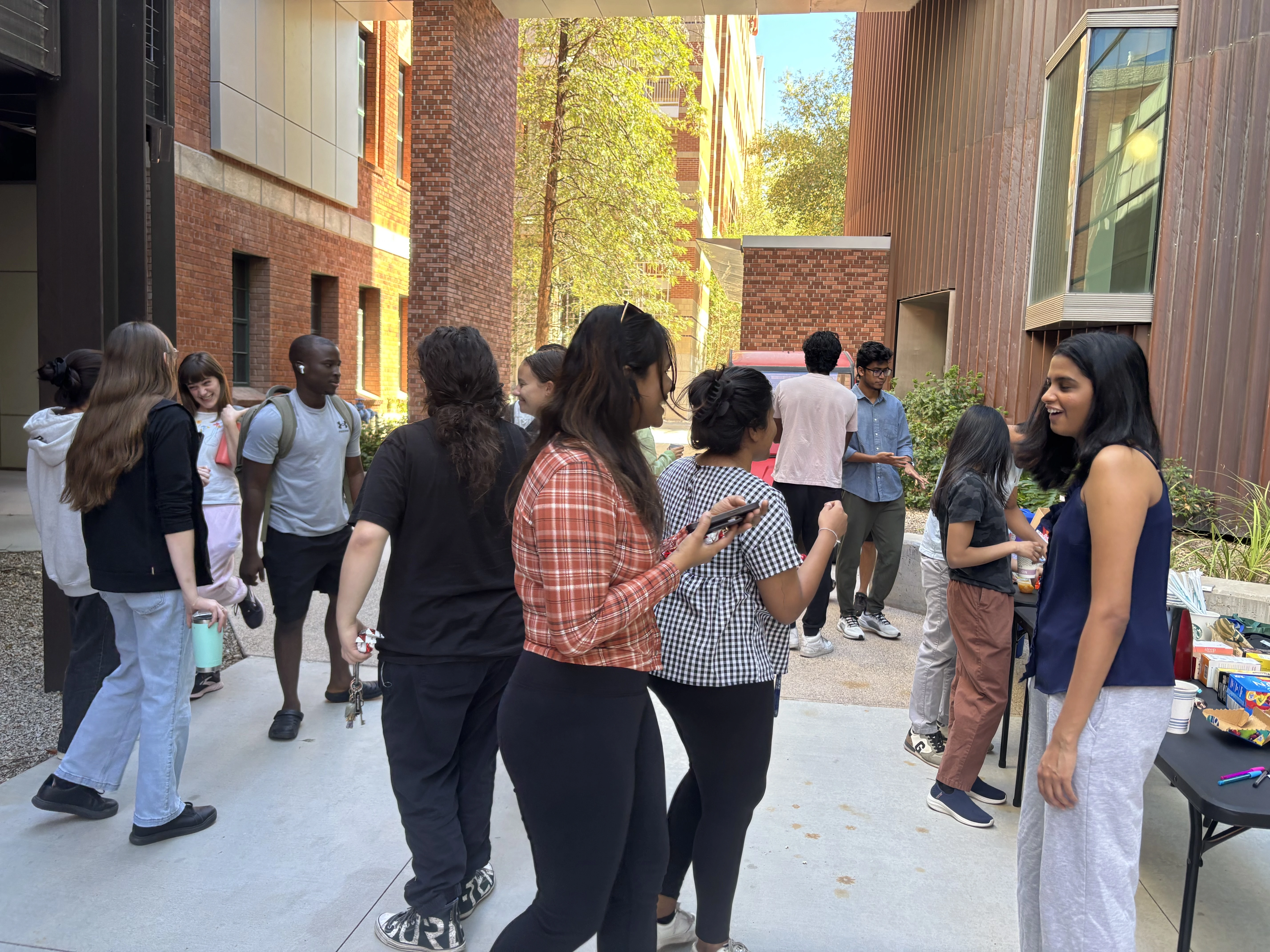 Photo from Grad Council Coffee Hour on October 6th