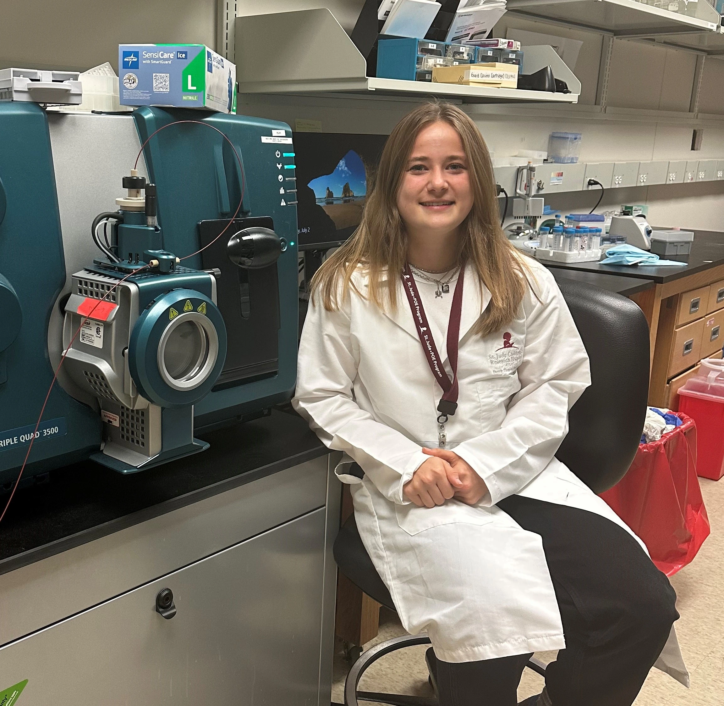 Photo of Natalie Rawlings at St. Jude