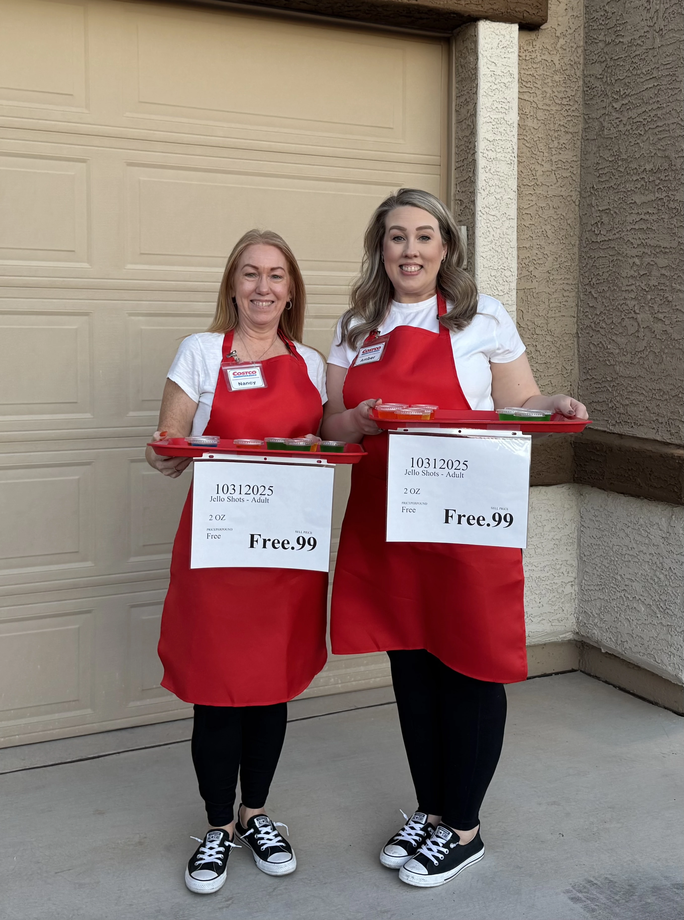 Nancy Louks & Daughter (Costco Samplers)