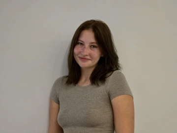 Photo of Grad student Abigail Page