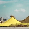 Adobe stock photo of a sulfur collection farm