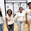 Photos of presenters from August 12 Research Poster Fair